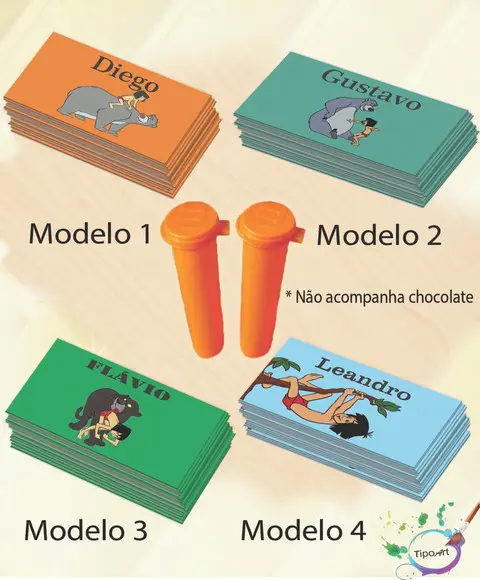 Rotulo Chocolate(confete)-mogli