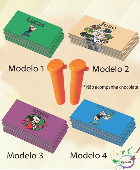 Rotulo Chocolate(confete)-popai