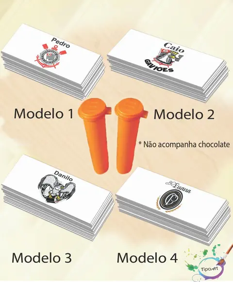 Rotulo Chocolate(confete)-timão