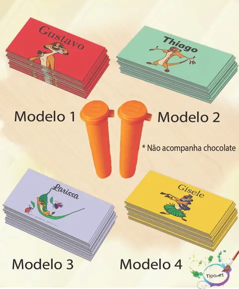 Rotulo Chocolate(confete)-timão