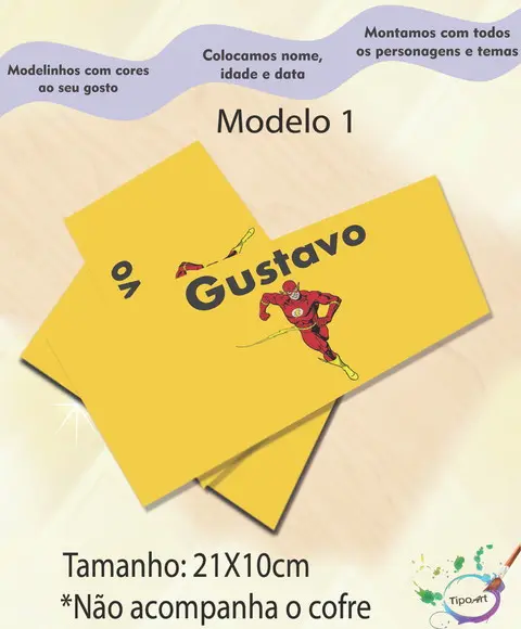 Rotulo Cofre - Flash