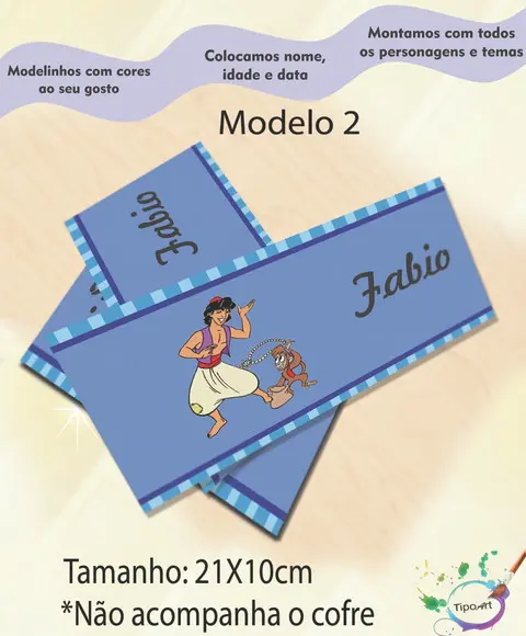 Rotulo Cofre -aladim