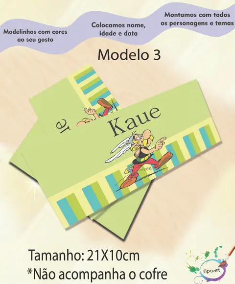 Rotulo Cofre -asterix