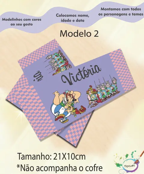 Rotulo Cofre -asterix