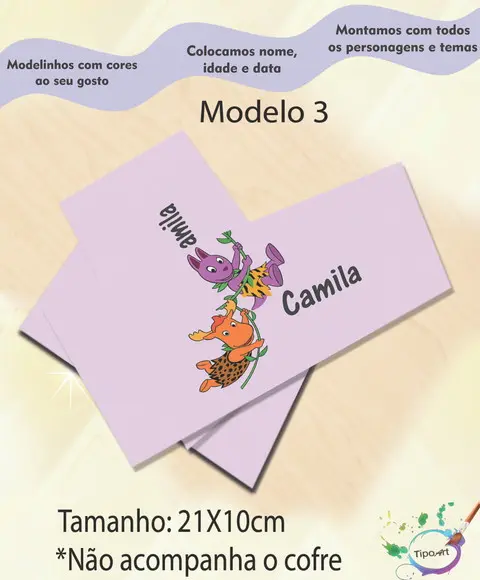 Rotulo Cofre -backyardigans