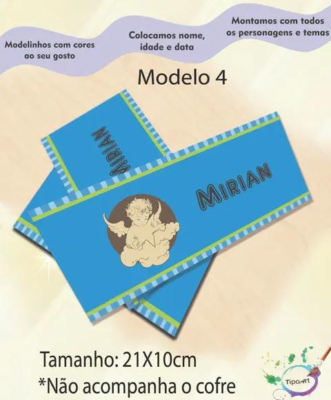 Rotulo Cofre -batizado