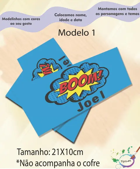 Rotulo Cofre -bomba