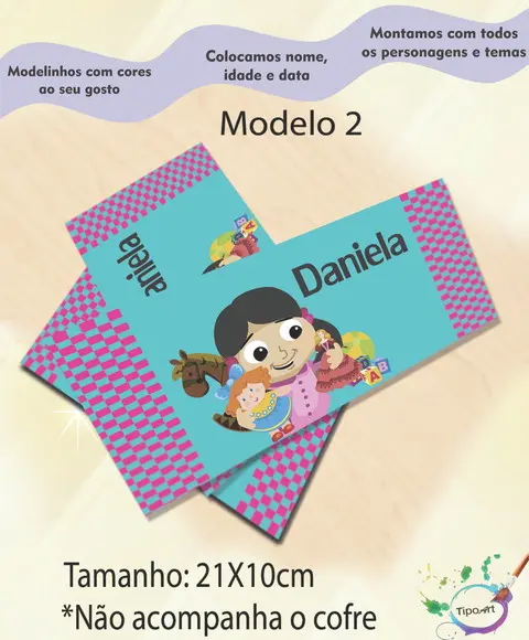 Rotulo Cofre -boneca