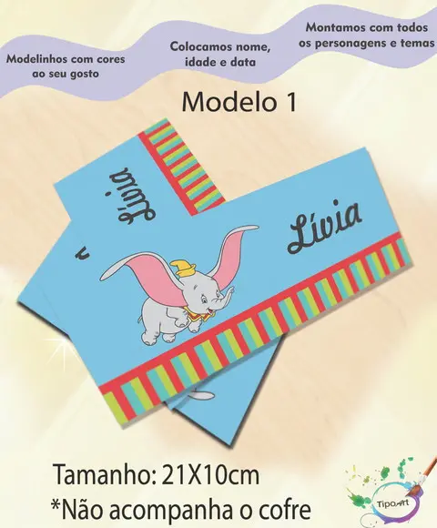Rotulo Cofre -dumbo