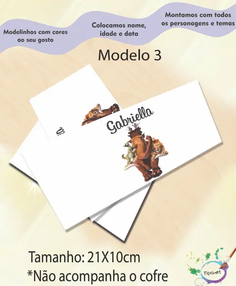 Rotulo Cofre -era do Gelo