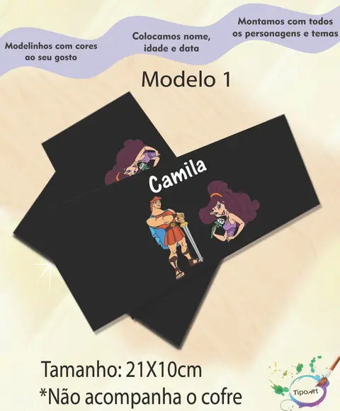 Rotulo Cofre -hercules