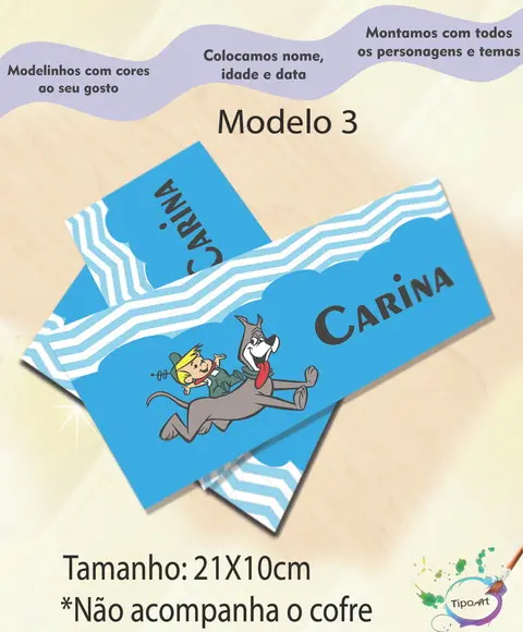 Rotulo Cofre -jetsons