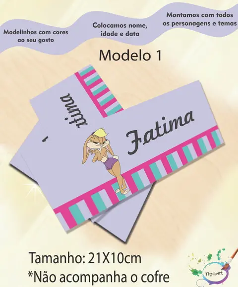Rotulo Cofre -lola