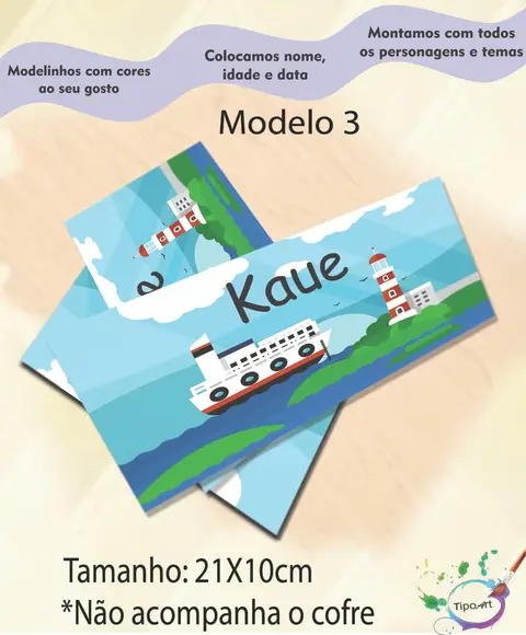 Rotulo Cofre -marinheiro