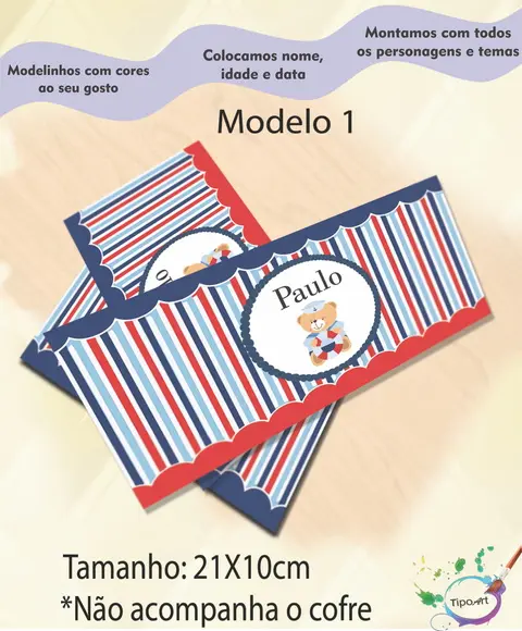 Rotulo Cofre -marinheiro