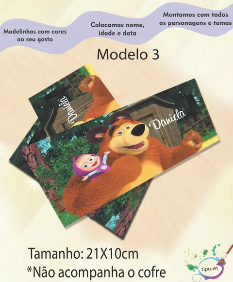 Rotulo Cofre -masha