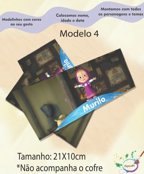 Rotulo Cofre -masha
