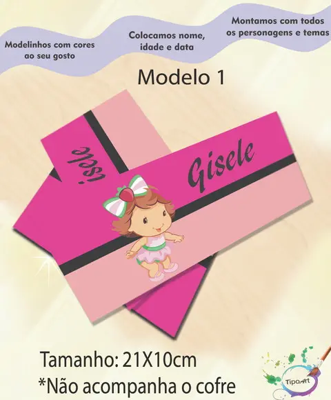 Rotulo Cofre -moranguinho