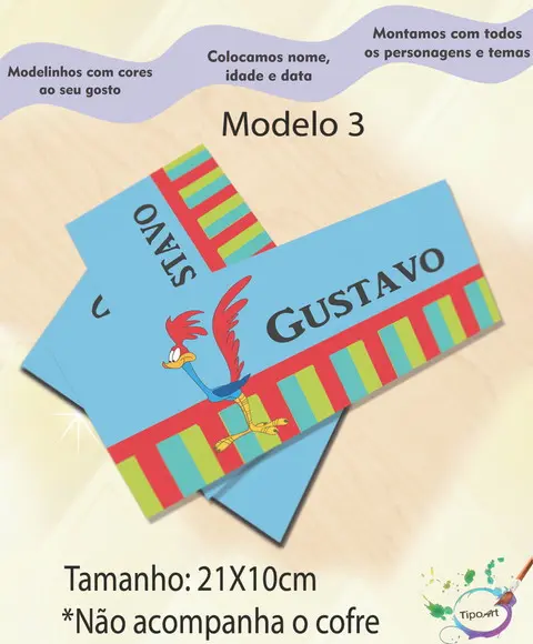 Rotulo Cofre -papaleguas