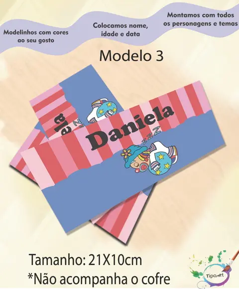 Rotulo Cofre -patati Patata