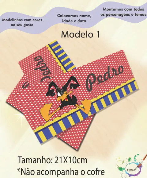 Rotulo Cofre -patolino
