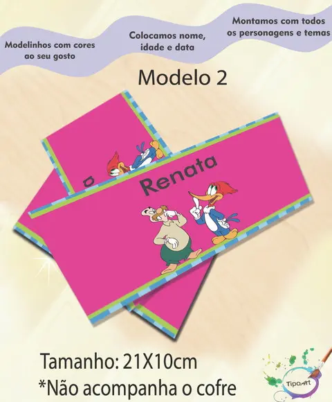 Rotulo Cofre -pica Pau