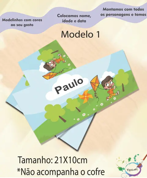 Rotulo Cofre -pipa e Catavento