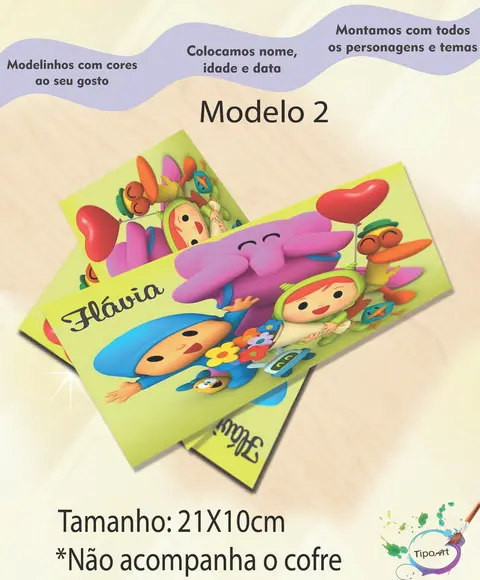 Rotulo Cofre -pocoyo