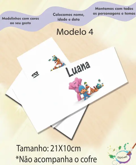 Rotulo Cofre -pocoyo