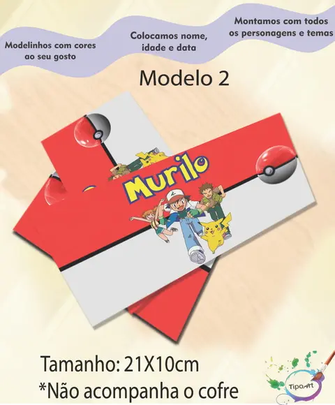 Rotulo Cofre -pokemon
