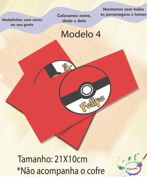 Rotulo Cofre -pokemon