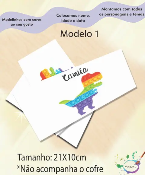 Rotulo Cofre -pop Fidget