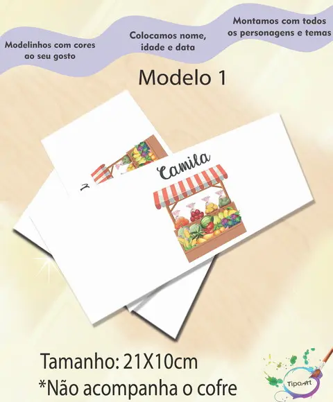 Rotulo Cofre -quitandinha
