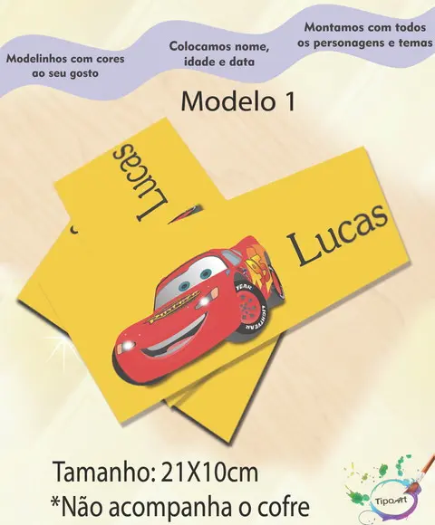 Rotulo Cofre -relâmpago