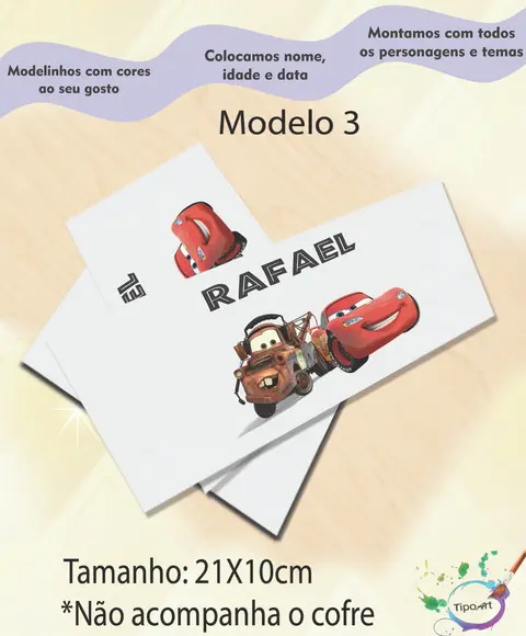 Rotulo Cofre -relâmpago