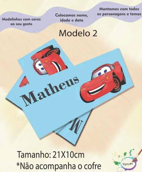 Rotulo Cofre -relâmpago