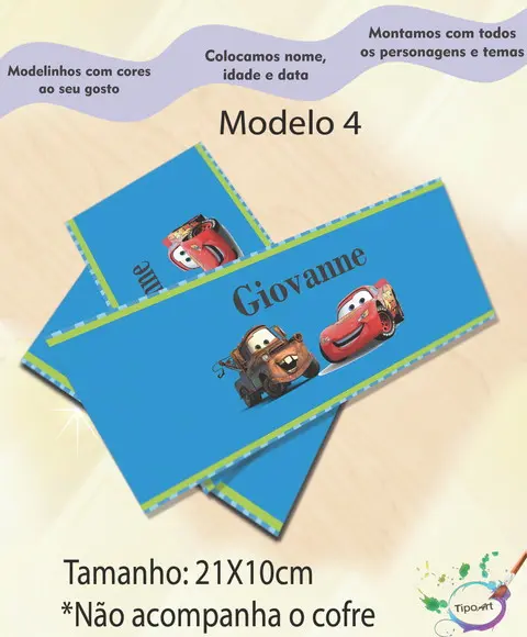 Rotulo Cofre -relâmpago