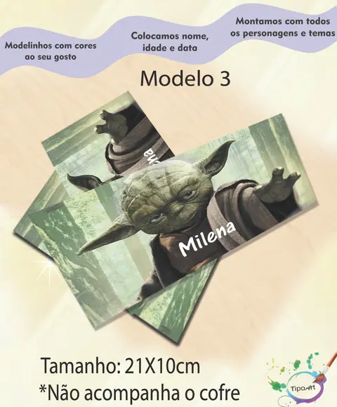 Rotulo Cofre -starwars