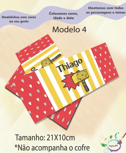 Rotulo Cofre -thor