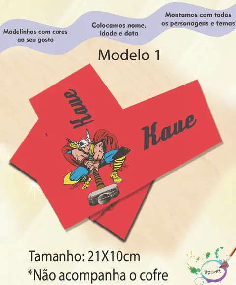 Rotulo Cofre -thor