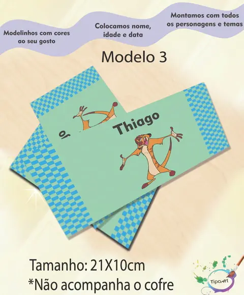 Rotulo Cofre -timão
