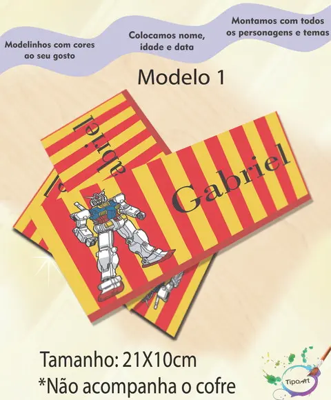 Rotulo Cofre -transformers