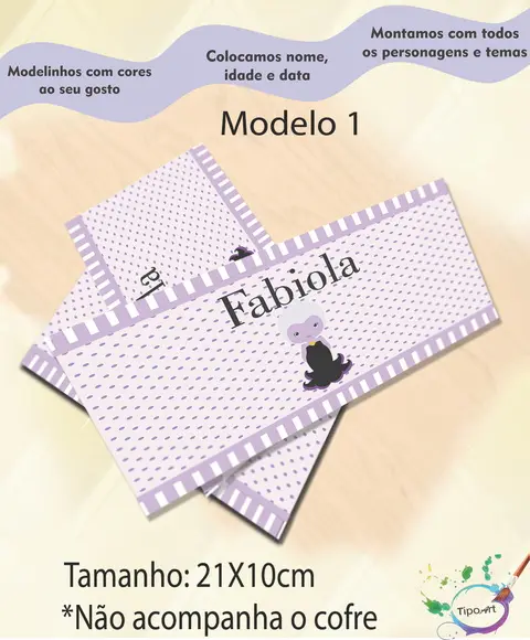 Rotulo Cofre -vilões