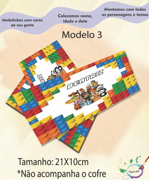 Rotulo Cofre-lego