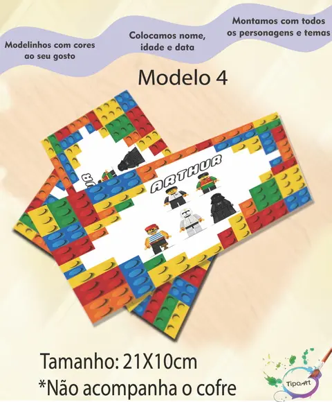 Rotulo Cofre-lego