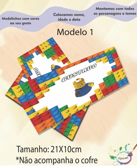 Rotulo Cofre-lego