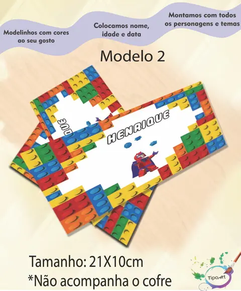 Rotulo Cofre-lego