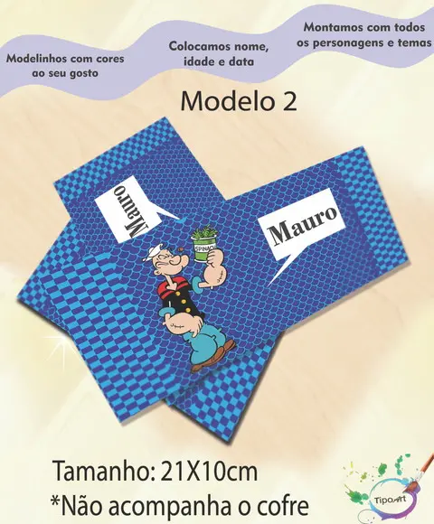 Rotulo Cofre-popai
