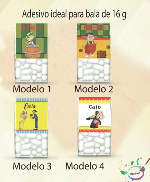 Rotulo de Bala -chaves
