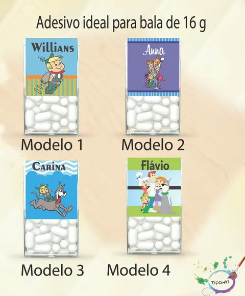 Rotulo de Bala -jetsons